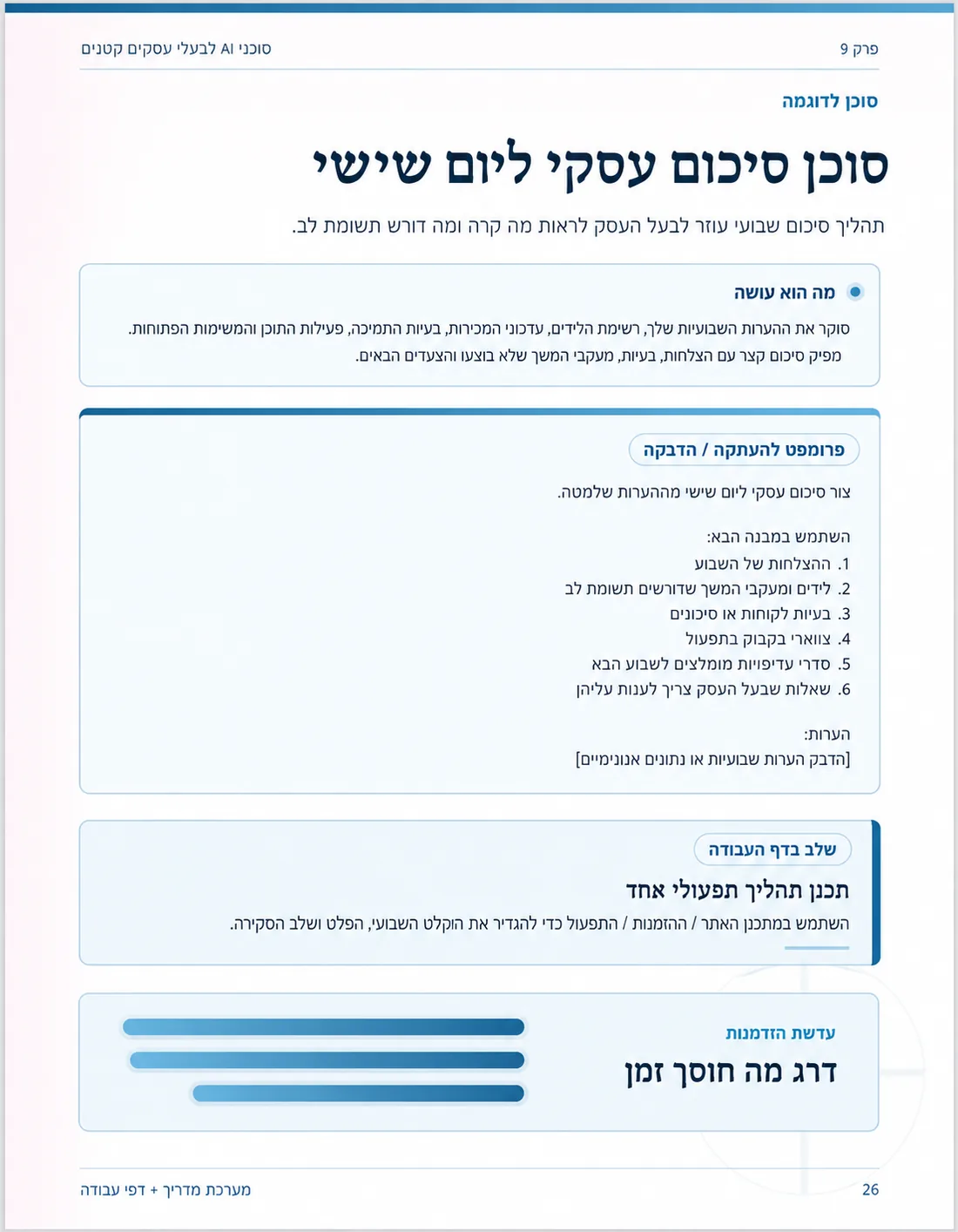 עמודי מדריך — מבוא ל-AI